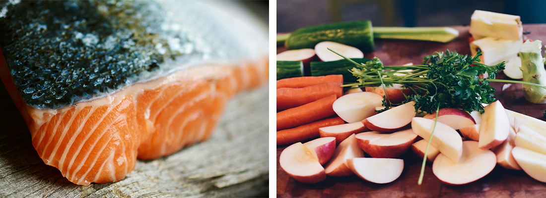 魚と野菜のイメージ画像