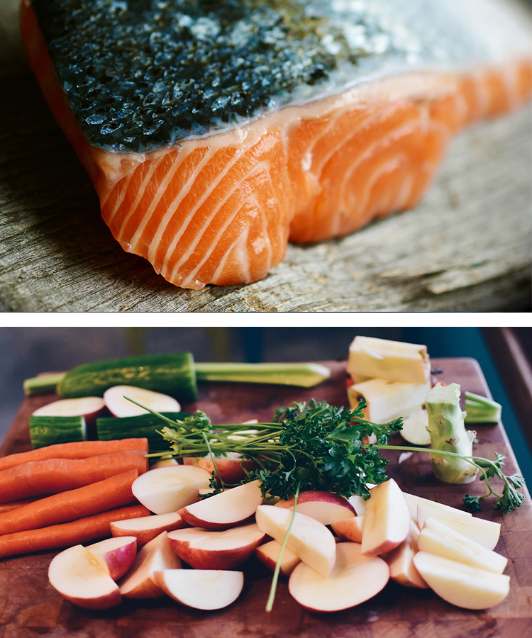 魚と野菜のイメージ画像