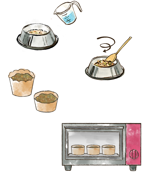 オネストキッチンで作る手作りカップケーキのレシピ