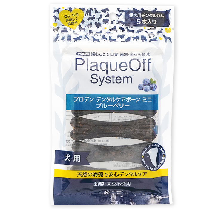 プロデン デンタルケアボーンミニ 1本入 おやつ オーラルケア ガム デンタルケア ブルーベリー 歯垢 歯石 歯磨き 犬 犬用おやつ 骨型 商い ブルーベリー